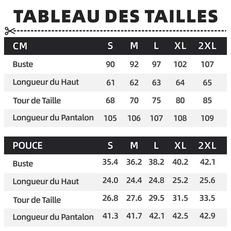 ✈️Livraison gratuite🔥Ensemble 2 Pièces : Haut à Dos Nu Sans Manches et Pantalon à Jambes Larges avec Imprimé Zèbre