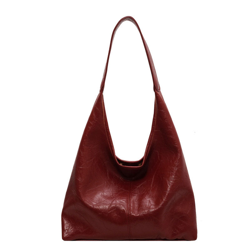 Sac fourre-tout souple chic vintage pour femme