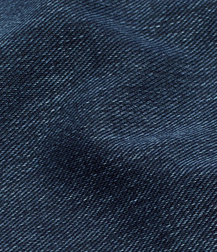 Leggings décontractés en denim tricoté extensible avec poche latérale arrière taille haute