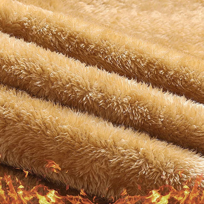 🎅Promotion de Noël 40% de réduction🎊Pantalon décontracté droit épais en polaire pour hommes