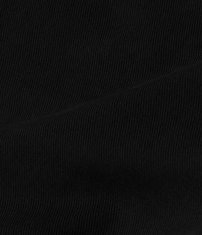 Leggings décontractés en denim tricoté extensible avec poche latérale arrière taille haute