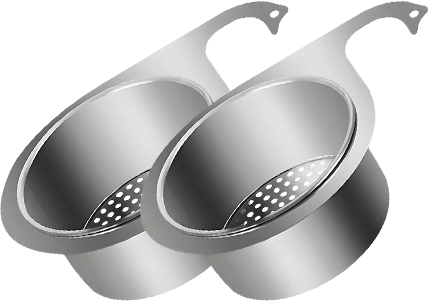 🏆 #Meilleur vendeur de l'année🏆Panier à tamis en acier inoxydable pour évier Swan