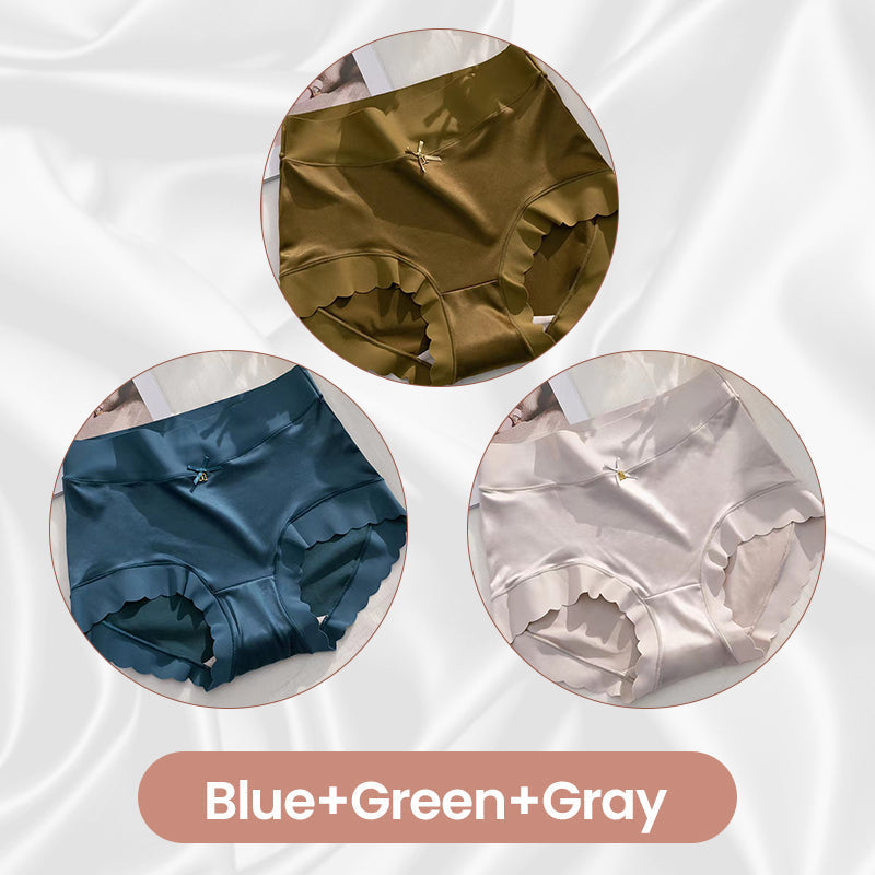 🔥 DERNIERS 3 JOURS PRIX CHAUD 🔥 Culotte antibactérienne en satin de qualité supérieure qui transfère l'humidité