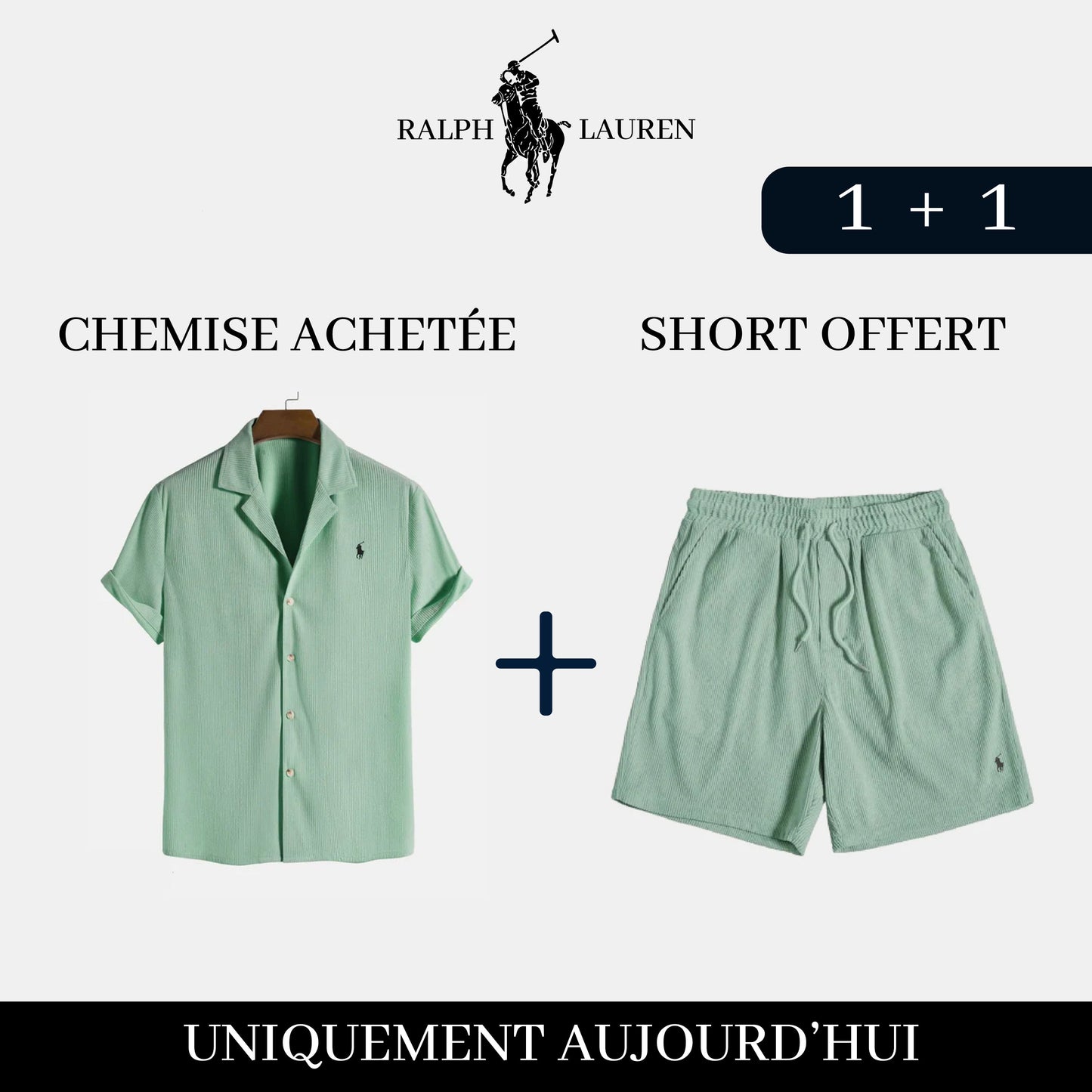 Packs Exclusifs : Chemises décontractées+ Shorts Offert