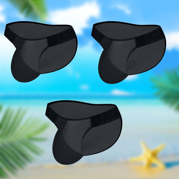 Sous-vêtements de sport respirants ultra-fins pour hommes en soie glacée