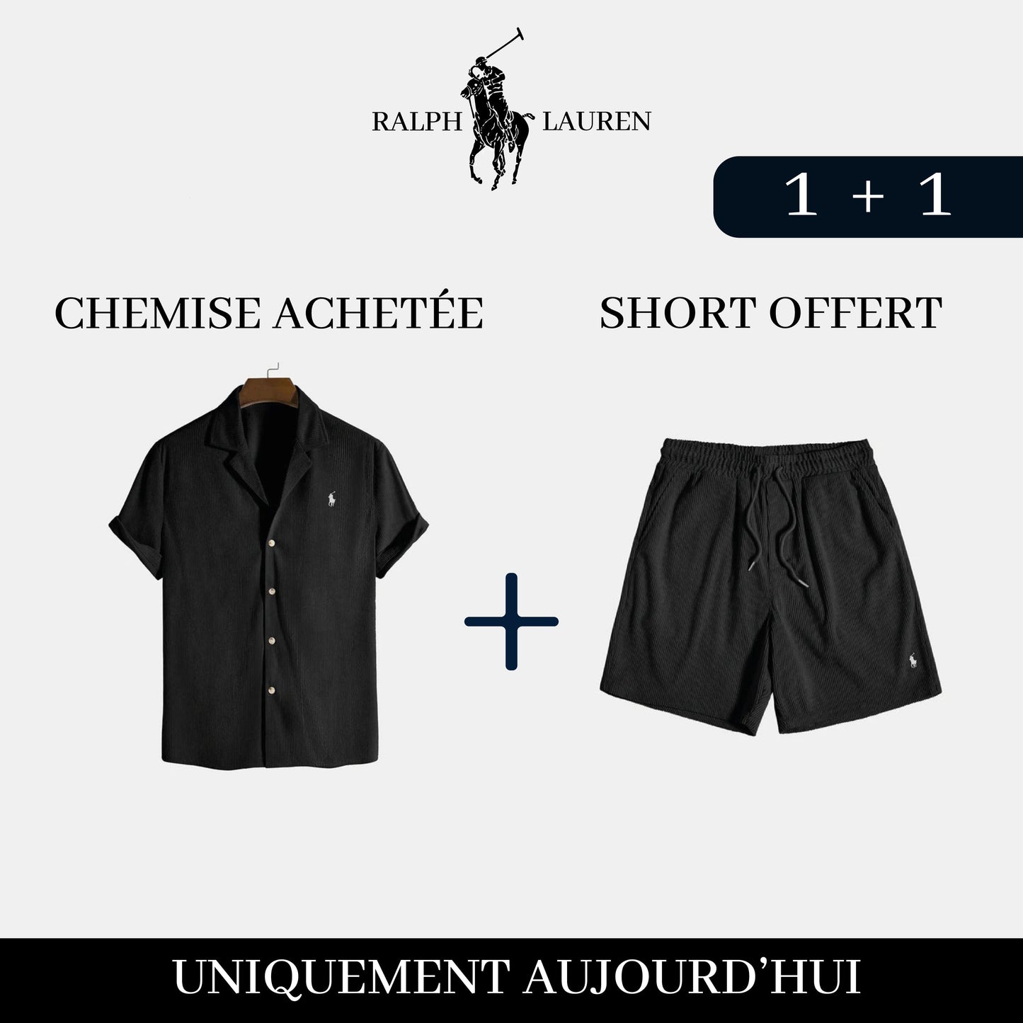 Packs Exclusifs : Chemises décontractées+ Shorts Offert