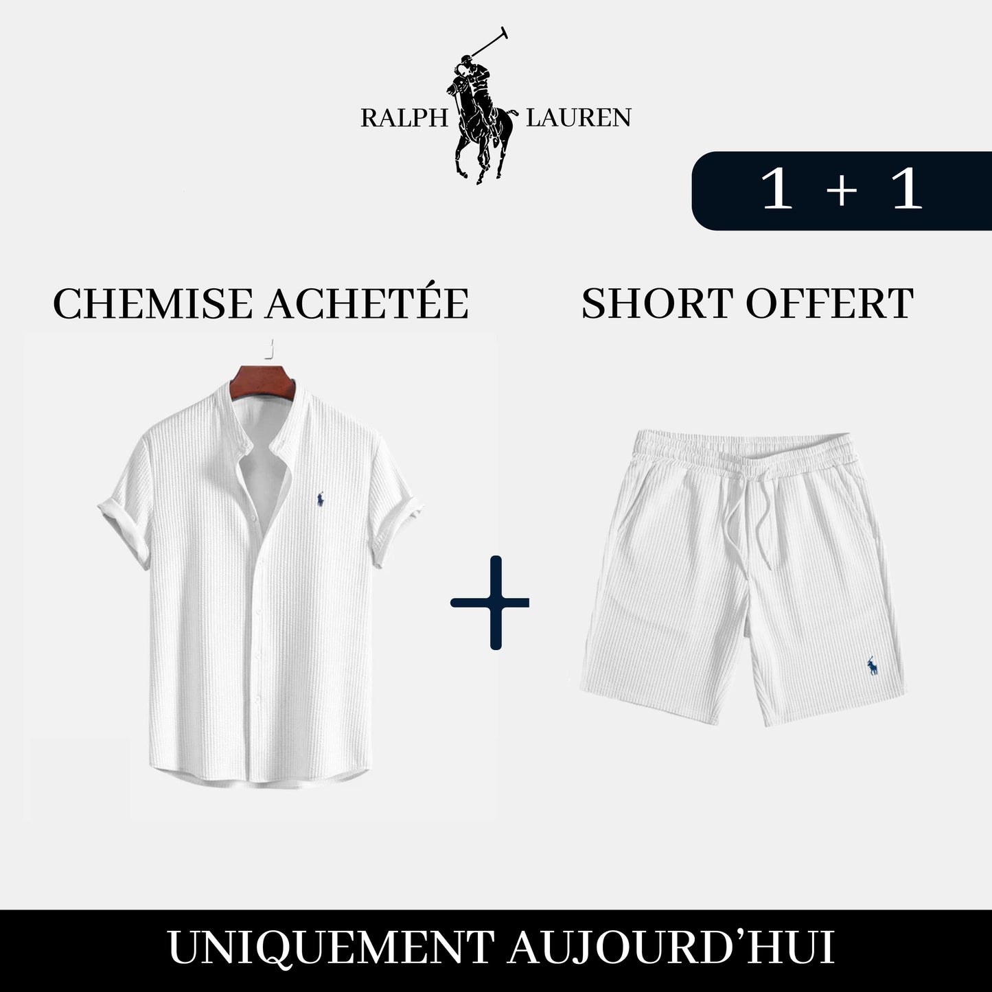 Packs Exclusifs : Chemises décontractées+ Shorts Offert