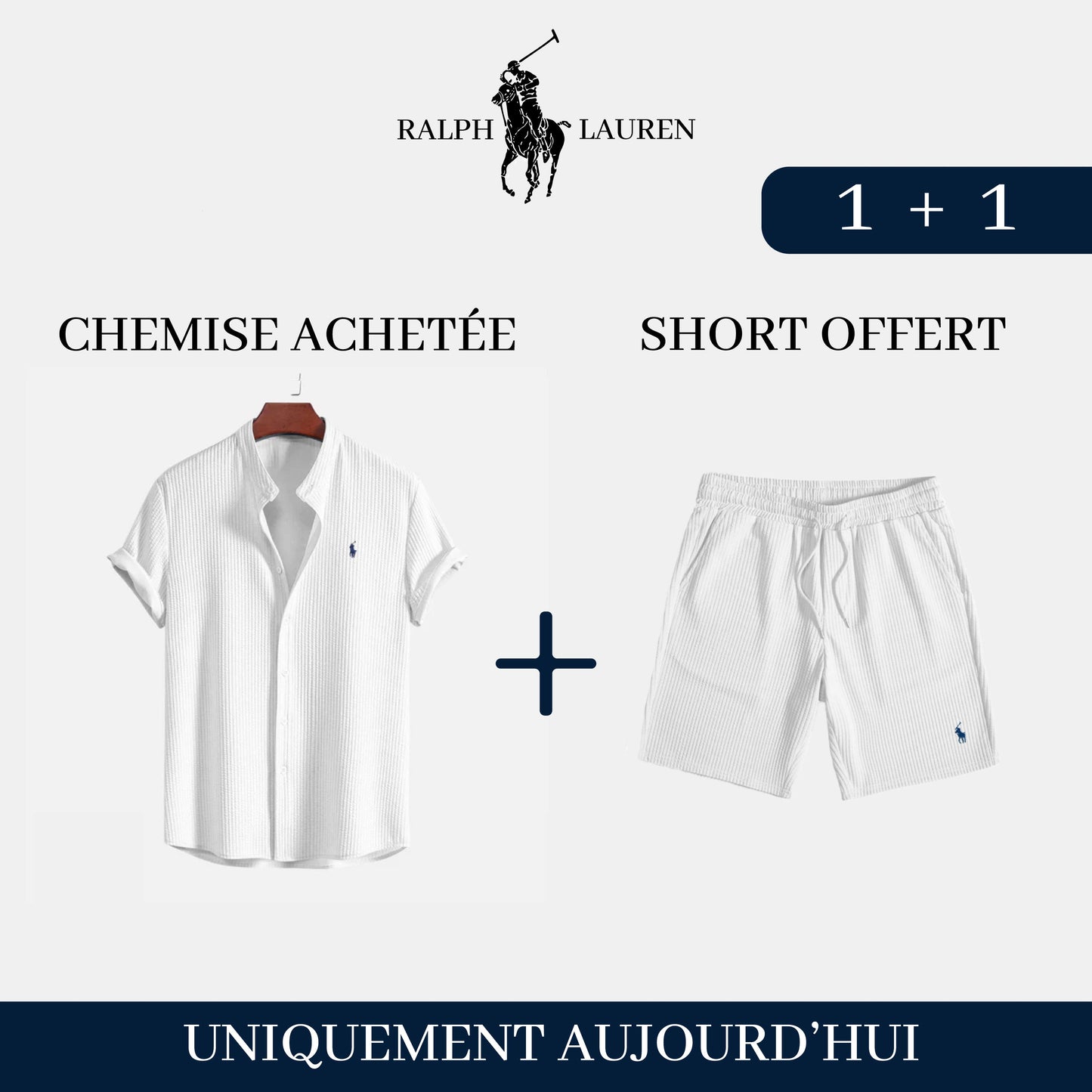Packs Exclusifs : Chemises décontractées+ Shorts Offert