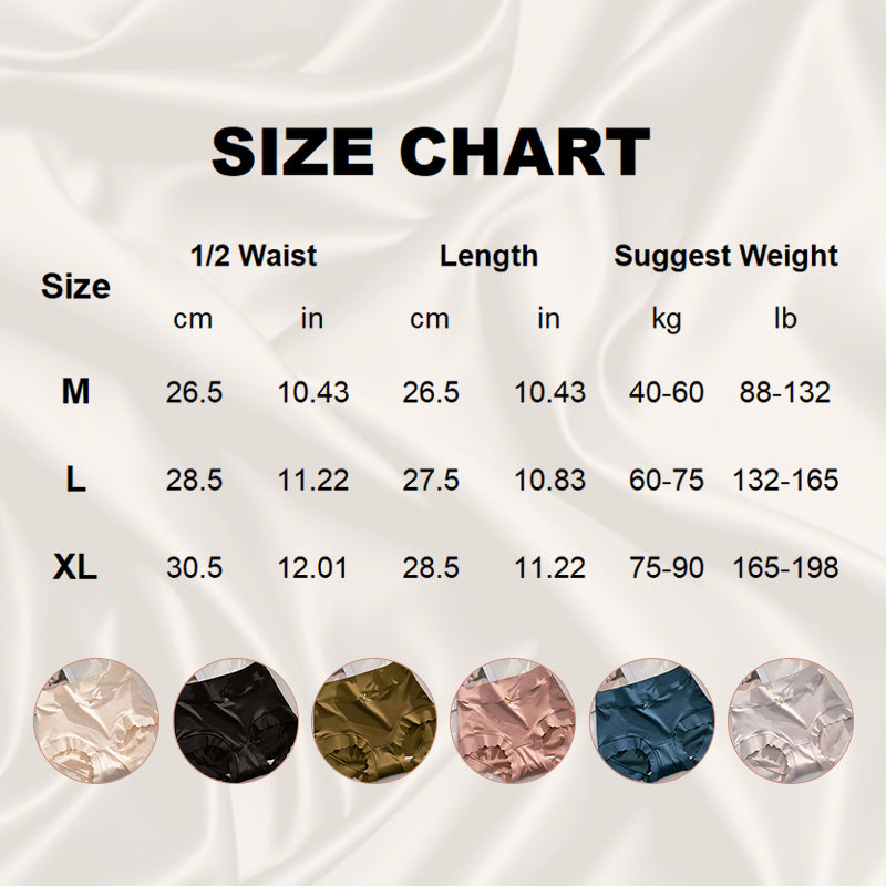 🔥 DERNIERS 3 JOURS PRIX CHAUD 🔥 Culotte antibactérienne en satin de qualité supérieure qui transfère l'humidité