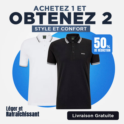 [ACHETER 1 OBTENIR 2] Kit 2 Polos H. Boss