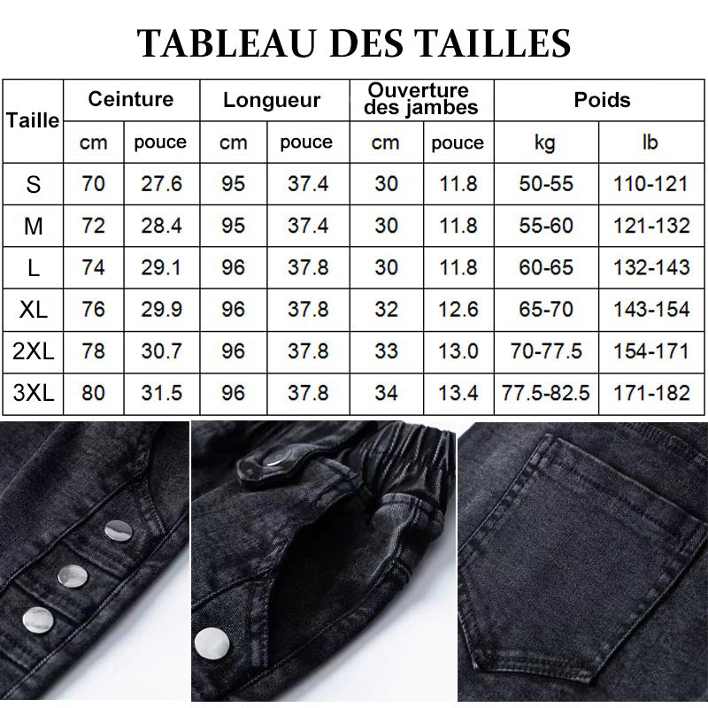 Jean skinny élastique en peluche chaude pour femme