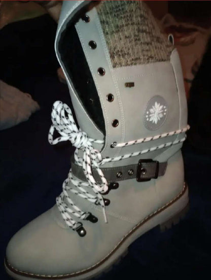 [🔥Prix super bon marché le dernier jour]Bottes de neige imperméables au genou pour femmes🔥