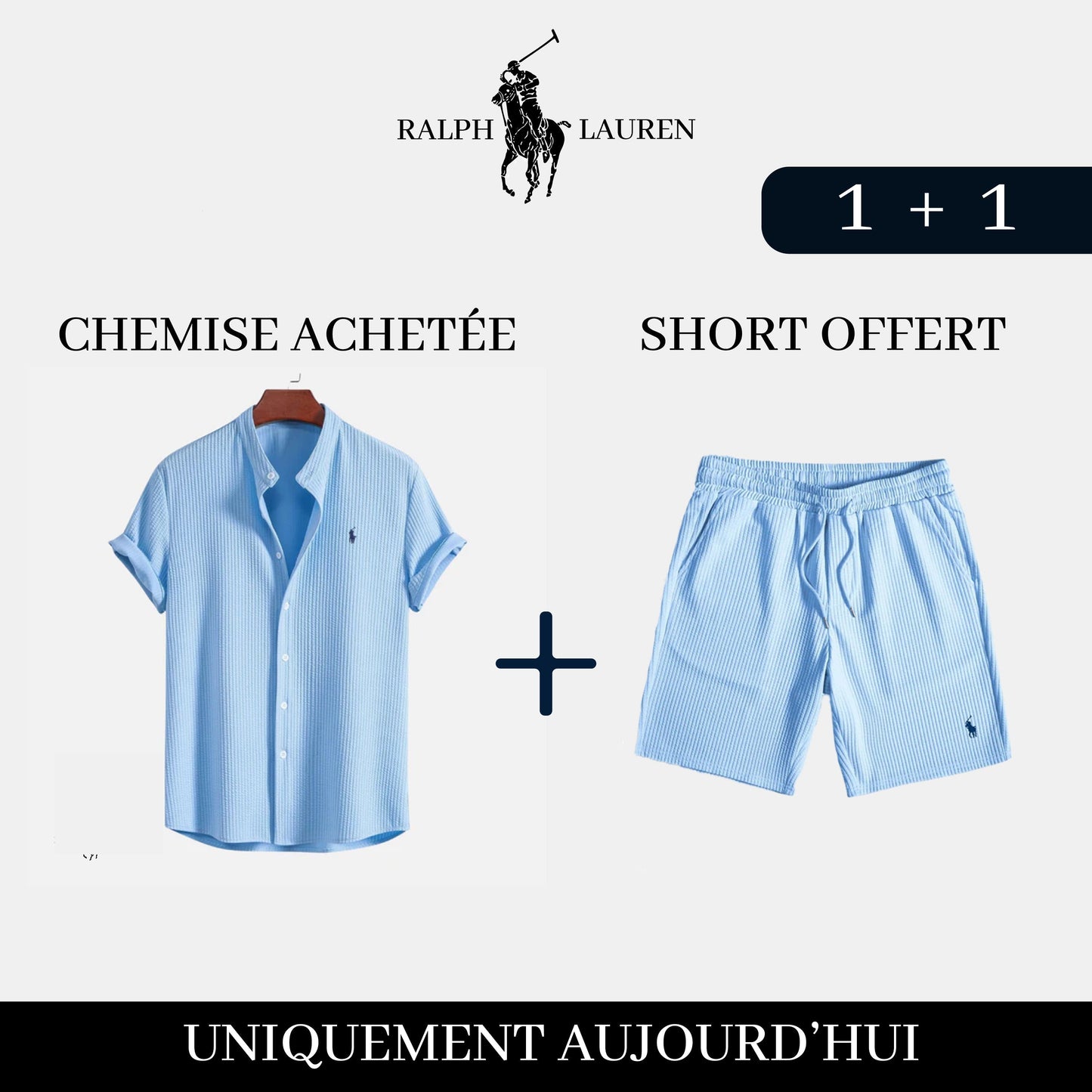 Packs Exclusifs : Chemises décontractées+ Shorts Offert