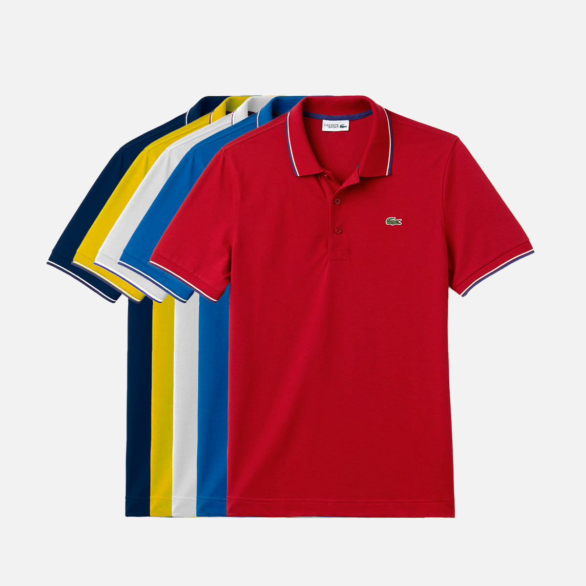 Kit 5 Polos LCT Essential - Payez 3 et obtenez 5 - DERNIÈRES UNITÉS