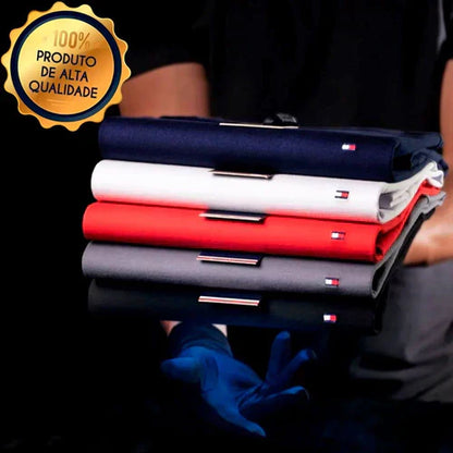 Kit 5 T-shirts Tommy Essential - Payez 3 et obtenez 5 - DERNIÈRES UNITÉS