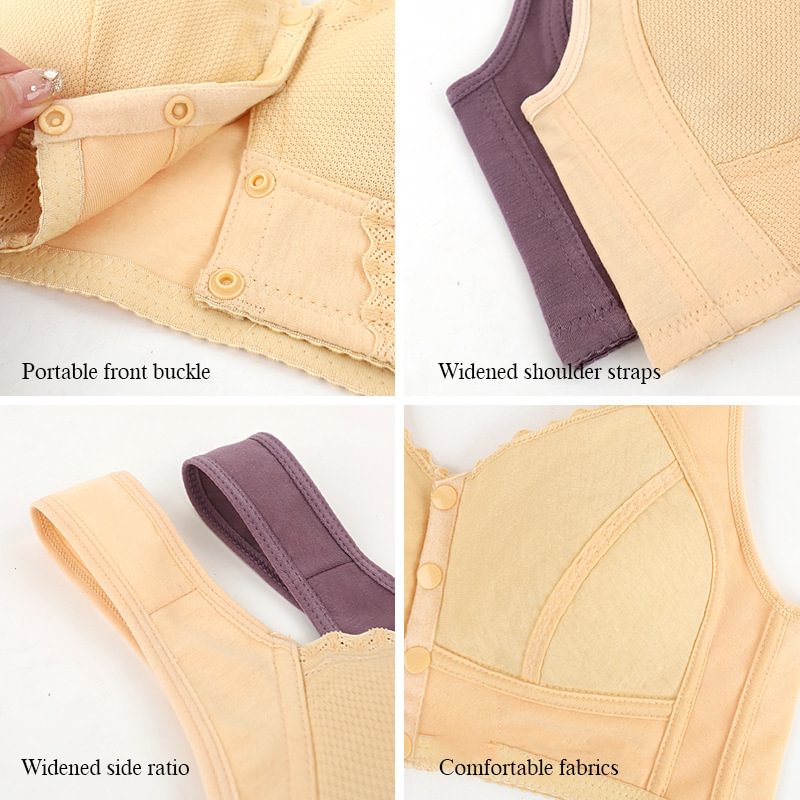 💥Demi-tarif pour le deuxième💥🌸Soutien-gorge respirant Plus Size pour femmes avec fermeture frontale