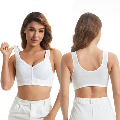💥Demi-tarif pour le deuxième💥🌸Soutien-gorge respirant Plus Size pour femmes avec fermeture frontale