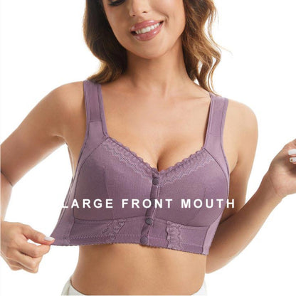 💥Demi-tarif pour le deuxième💥🌸Soutien-gorge respirant Plus Size pour femmes avec fermeture frontale