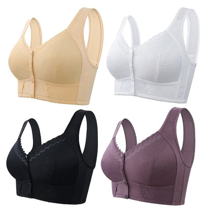 💥Demi-tarif pour le deuxième💥🌸Soutien-gorge respirant Plus Size pour femmes avec fermeture frontale