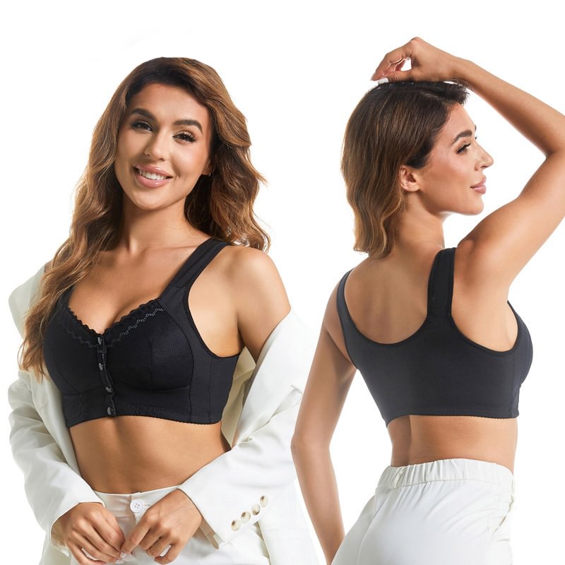 💥Demi-tarif pour le deuxième💥🌸Soutien-gorge respirant Plus Size pour femmes avec fermeture frontale