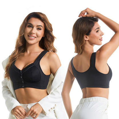 💥Demi-tarif pour le deuxième💥🌸Soutien-gorge respirant Plus Size pour femmes avec fermeture frontale
