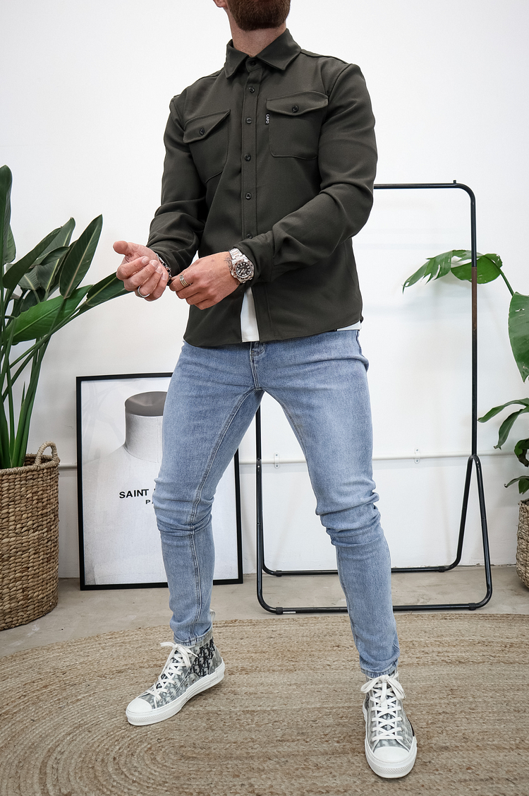 🎁Grande vente 2024🎁💥Veste chemise à boutons