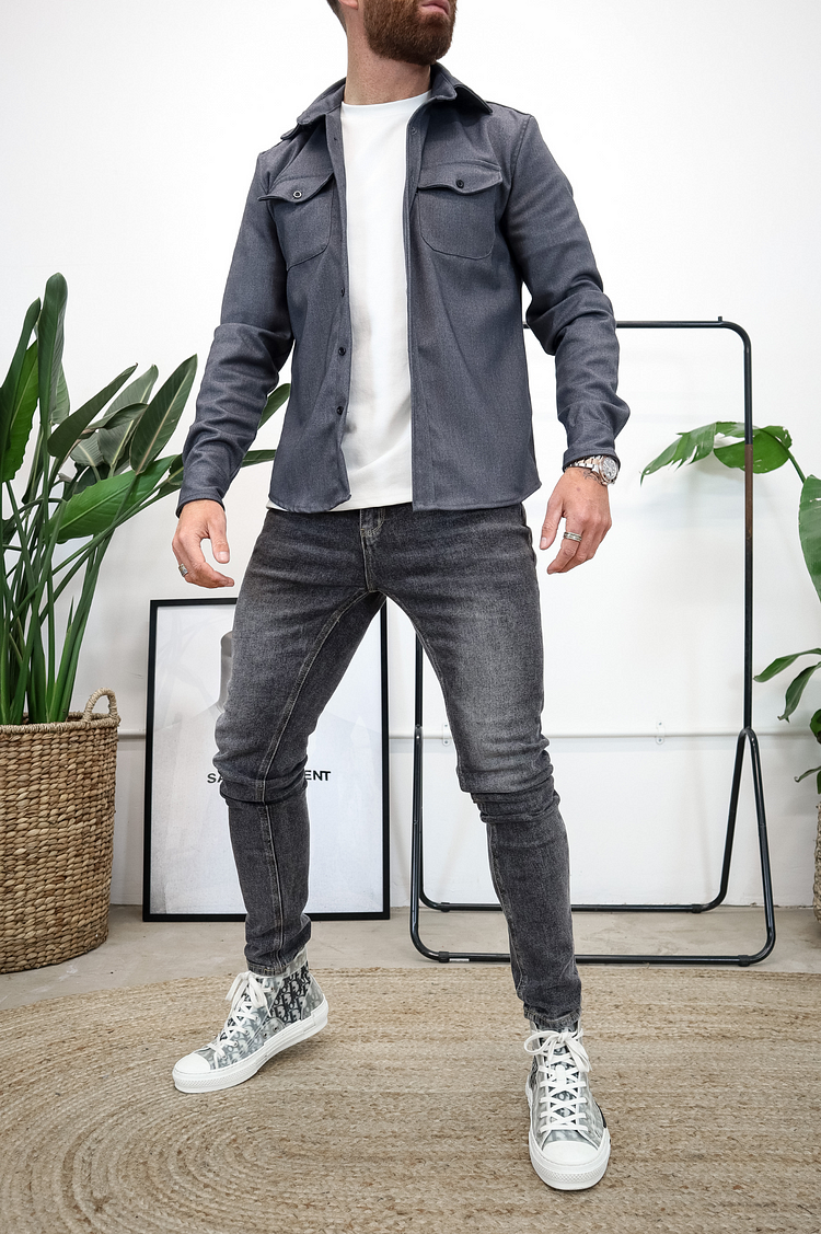 🎁Grande vente 2024🎁💥Veste chemise à boutons