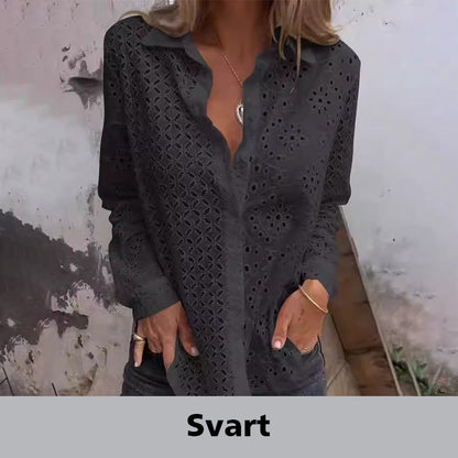☀Vente d'été 49% de réduction🔥Chemise tendance à boutons amples et creux