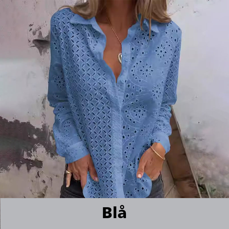 ☀Vente d'été 49% de réduction🔥Chemise tendance à boutons amples et creux