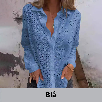 ☀Vente d'été 49% de réduction🔥Chemise tendance à boutons amples et creux