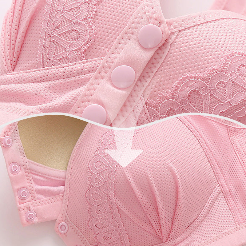 ✨ Soutien-gorge en coton respirant avec bouton sur le devant