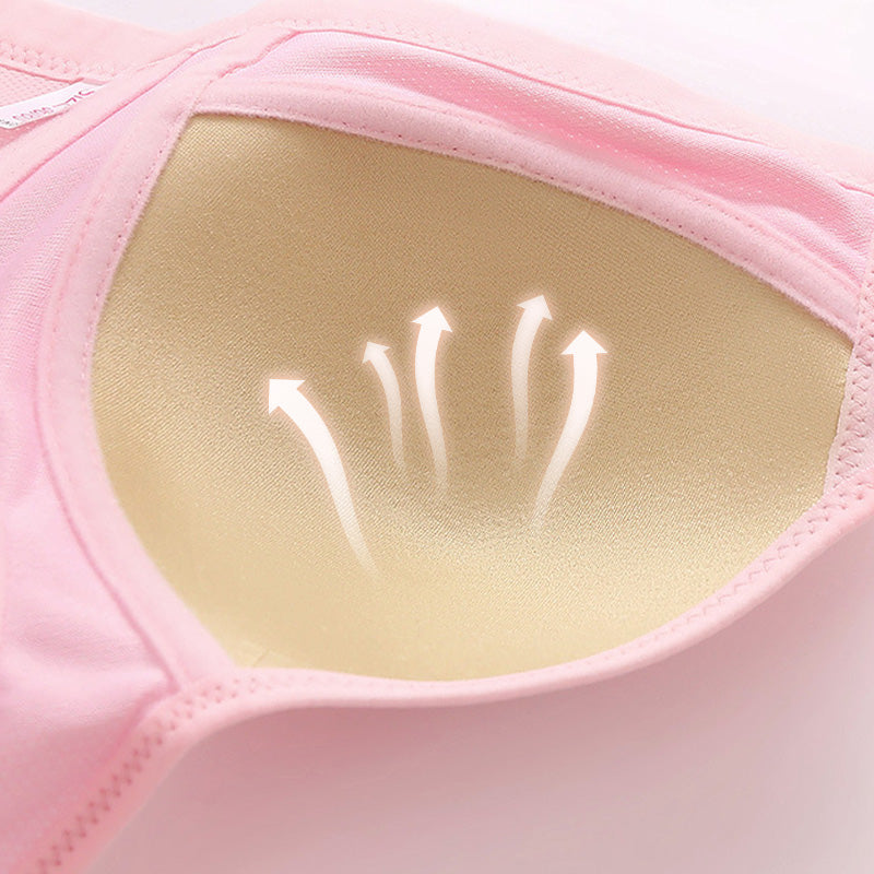 ✨ Soutien-gorge en coton respirant avec bouton sur le devant