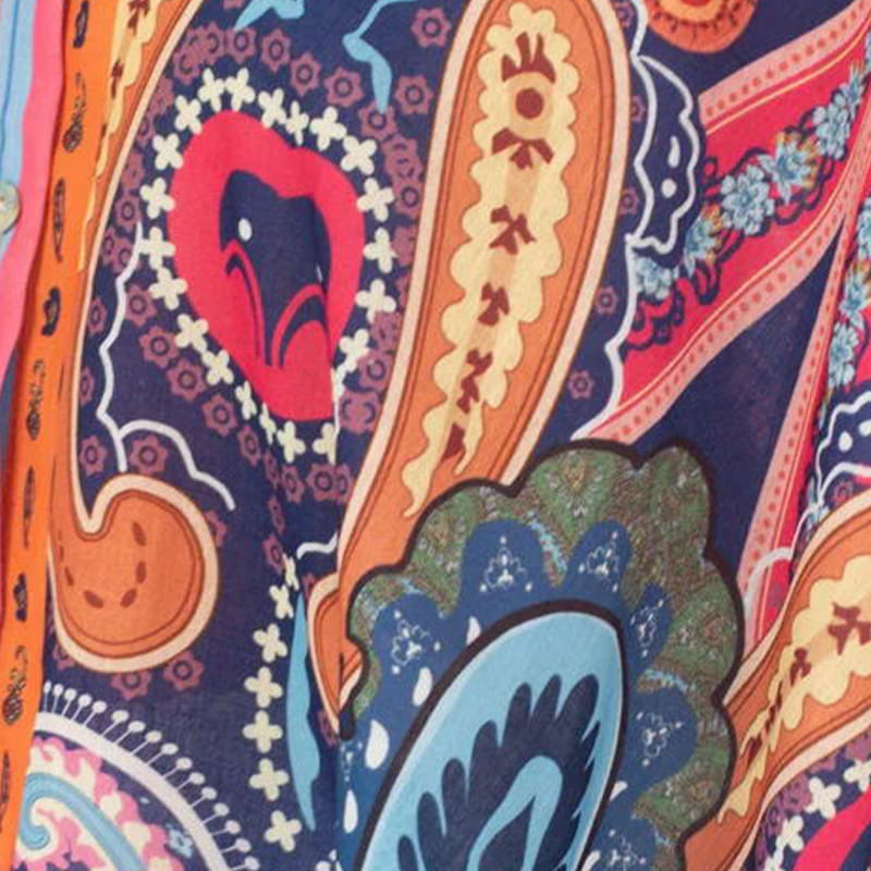 Ensemble deux pièces pour femmes : ensemble chemise chauve-souris imprimée surdimensionnée et pantalon large