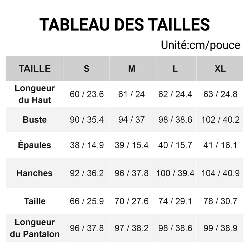 Ensemble Sportif 2 Pièces de Couleur Unie pour Femmes