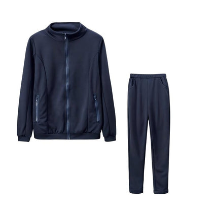 Ensemble Sportif 2 Pièces de Couleur Unie pour Femmes