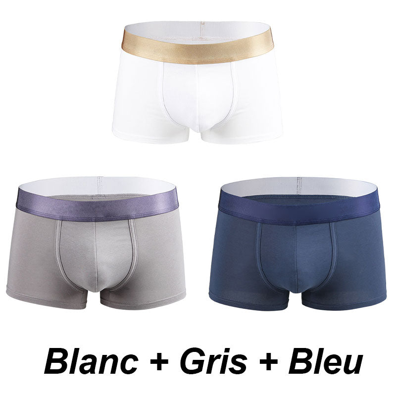 🩲Boxer Élastique Doux et Respirant pour Hommes