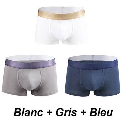 🩲Boxer Élastique Doux et Respirant pour Hommes