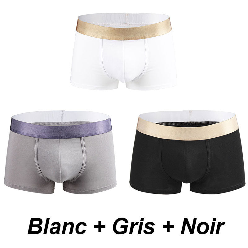 🩲Boxer Élastique Doux et Respirant pour Hommes