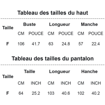 🔥Livraison gratuite🔥Ensemble 2 pièces décontracté en tricot pour femmes