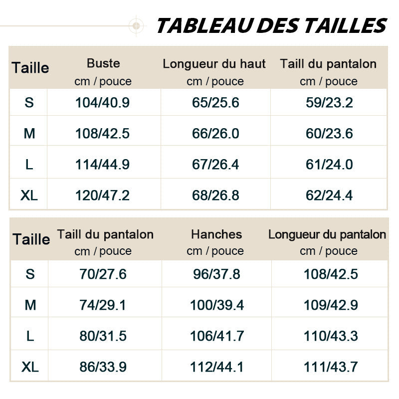 ✈️Livraison gratuite🔥Ensemble 2 Pièces Décontracté pour Femmes : Chemise à Manches Longues et Pantalon Ample