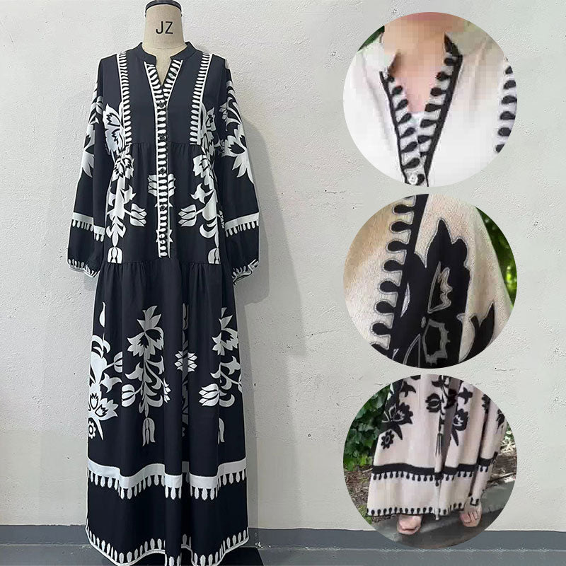 ✈️Livraison gratuite👗Robe Longue Rétro pour Femmes