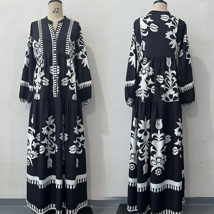 ✈️Livraison gratuite👗Robe Longue Rétro pour Femmes