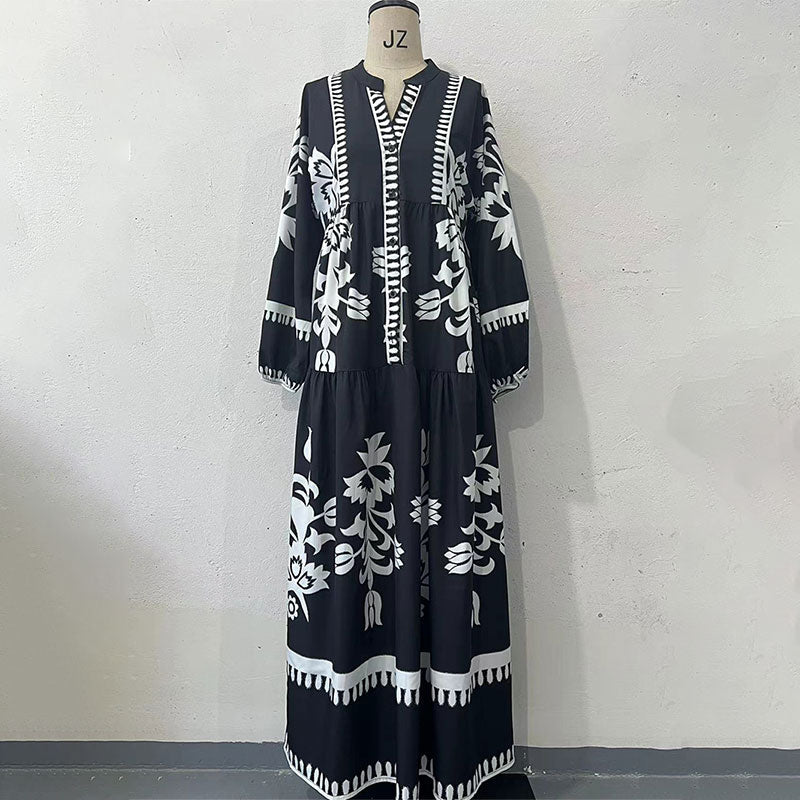 ✈️Livraison gratuite👗Robe Longue Rétro pour Femmes