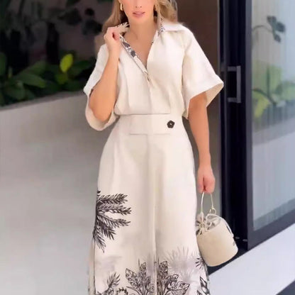 ✈️Livraison gratuite🔥Robe Vintage à Imprimé Floral pour Femmes