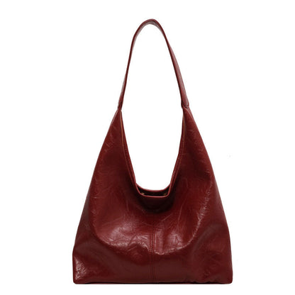 Sac fourre-tout souple chic vintage pour femme