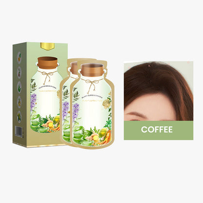 Shampoing colorant végétal pour cheveux