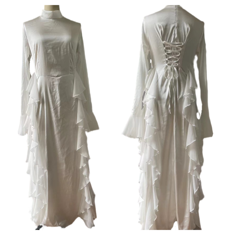 🔥60%de réduction🔥 Robe chic, fluide et brillante pour femme